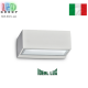 Уличный светильник/корпус Ideal Lux, настенный, алюминий, IP44, белый, 1xG9, TWIN AP1 BIANCO. Италия!
